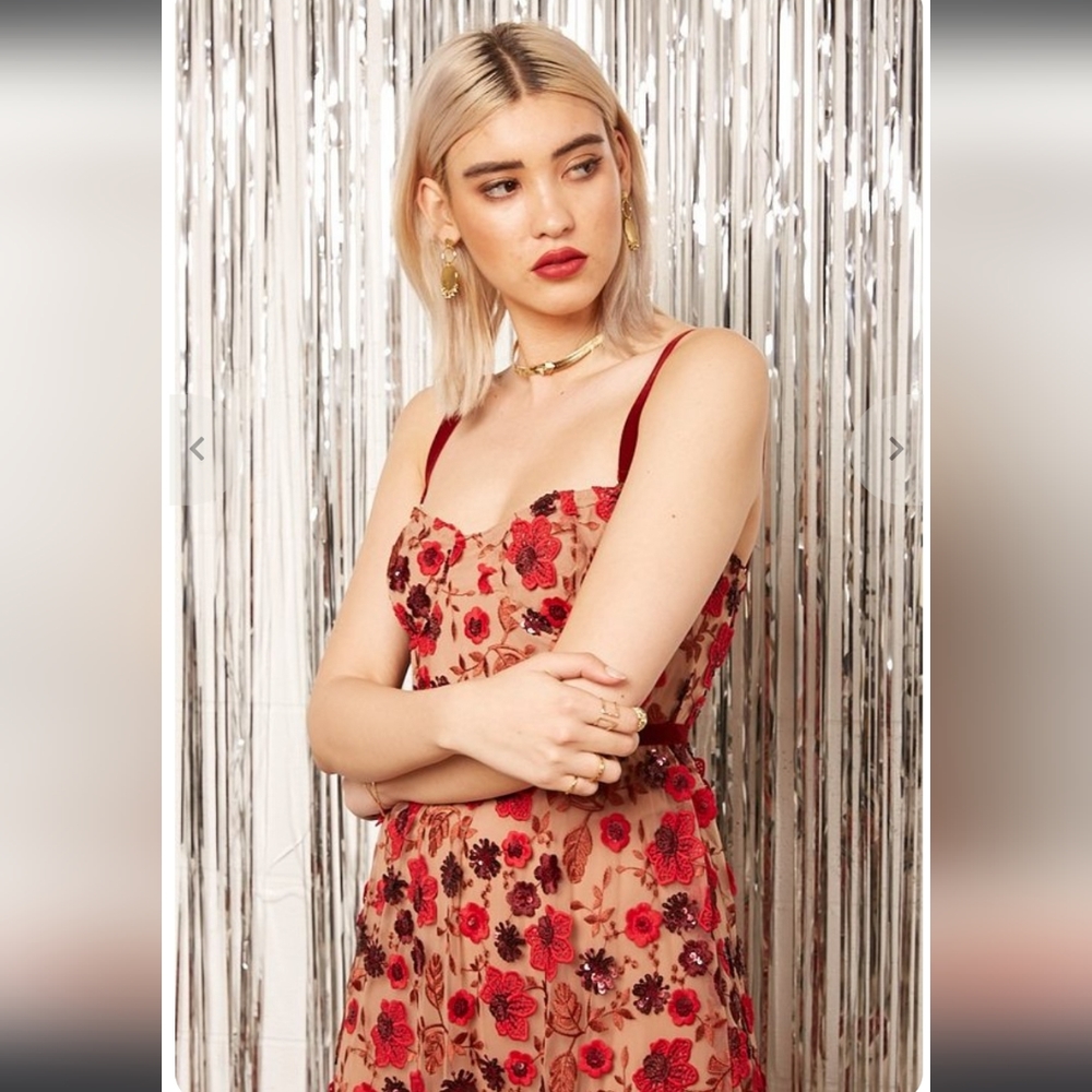 For Love and Lemons Beatrice Mini Dress